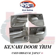 L9 KENARI DOORTRIM DOOR COVER SET KULIT PINTU 4 PINTU WITH SWITCH (USED ORIGINAL JAPAN)