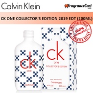 Calvin Klein cK One Collector's Edition 2019 EDT for Unisex Men Women (200ml) Eau de Toilette 1 White [Brand New 100% Authentic Perfume/Fragrance]