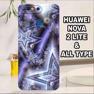G35 - HUAWEI NOVA 2 LITE Silicone - HUAWEI NOVA 2 LITE pro camera Softcase - HOLOGRAPHIC STARS Motif