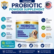 Tovitar Pre & Probiotics 3-in-1 Dog and cats Supplement for Gut, Skin & Hair