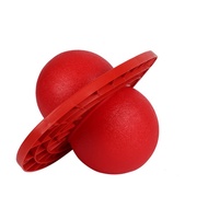PVC Jumping ball  Children's Elastic Eco-friendly  Pedal Vitality Dance Bar Fitness Ball Bounce Q0E7
