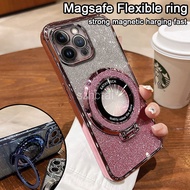 Handphone Case Samsung S21 S30 S22 S23 S24 Plus Ultra S20FE S21FE S23FE New Glitter Plating Frame Tr