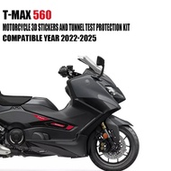 3D stickers and tunnel testing protection compatible For T-MAX 560 2022-2025