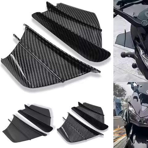 For Kawasaki Ninja ZX6R ZX10R ER-6F ER-6N ZX-6R Ninja650 Ninja 400 1000 1100 650 Motorcycle Winglet 