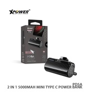 XPower PD5A 2合1 迷你5000mAh Type-C外置充電器 充電寶 尿袋 預計7日內發貨 落單輸入優惠碼alipay100，滿$500減$100