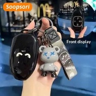 Soopsori Car Remote Car Key Case Cover for Trumpchi GAC 2021 Empow J11 J12 J13 J14 J15 J16 GS8 GS3 K