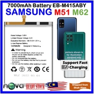 Grade A+ Battery 7000mAh EB-BM415ABY Compatible For SAMSUNG Galaxy M51 M515 / SAMSUNG Galaxy M62 M62