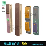 Fingerprint Smart Door Lock Combination Lock Door Lock Rhino Model Rhino/C4D/3DMAX/OBJ Model Materia