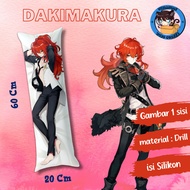 Dakimakura Diluc Genshin Impact bolster/ 20x60cm/ / includes contents custom/