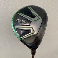 🇯🇵Callaway GBB EPIC STAR Wood 3W with Head cover Speeder EVOLUTION IV FW50 JP FlexS Used