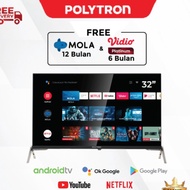 POLYTRON Smart TV Android  32 inch PLD digital youtube