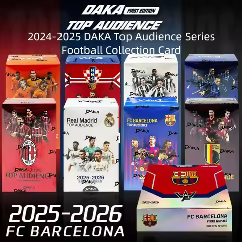 DAKA Trading Collection Cards Top Audience Barcelona‌ Juventus Ac Milan Internazionale Milano Offici