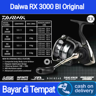 Reel Pancing Daiwa RX 3000 BI - Hitam