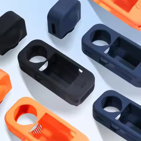 Silicone Body Protective Case For Insta360 X4 Air Shockproof Camera Full Body Skin Cover With Lens C