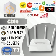 ✨2 Years Warranty✨ C300 Modified WIFI ROUTER 4G LTE CPE Router Modem Unlocked Unlimited Hotspot Wifi