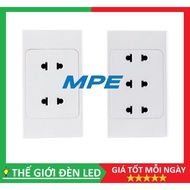 <Price for 1 piece> Genuine MPE A 20 2-sided, 3-outlet power outlet