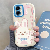HP Phone Case For Samsung A06 4G A05 M05 F05 A05s Case Cute Anime Rabbit Bear Pattern New Silicone P