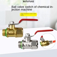 BUTUTUOZ Agricultural Sprayer Ball Valve, ZZ Handle Switch Copper valve body Ball Valve Assembly, XQ