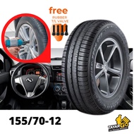 TAYARGO Car Tyre 155 70 12 Viking Tyre China Tayar Kereta Murah Car Tayar Kereta 12 Kancil Tayar 12