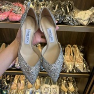 JIMMY CHOO水晶鞋 原價近八萬 尺寸38.5碼 只穿一次已貼底 實物很美