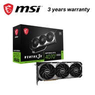 MSI Geforce RTX 4070 Ti Super 16GB GDDR6X Ventus 3X OC Graphic Card