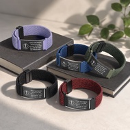Waterproof Personalized Medical Bracelet for Men Allergy Epilepsy Emergency Engraved Info Contact