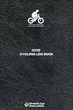 2025 Cycling Log Book: Record Daily Rides, Races, Goals, & Progress | 365-Day Cycling Journal | Mont