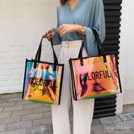 Low Price Women's Bag2025Spring Summer New Trendy Transparent Women's Crossbody Jelly Bag Laser Smal