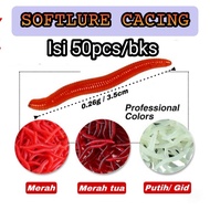Soft Lure Worm Bait Soft Bait 3.5cm Soft Lure Worm Fishing Bait