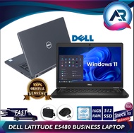 (BUSINESS ADDITION MULTIMEDIA) DELL LATITUDE E5480 INTEL CORE I5-6300U 2.4GHZ 6TH GEN 512GB SSD M.2 