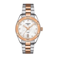 Tissot T101.910.22.116.00 Women's PR 100 Sport Chic Diamond Quartz 2 Toned Watch
