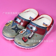 Anti-slip Cartoon Naruto Beach Shoes Summer Shoes Trendy Hundred Holes Men Women Sandals with Straps