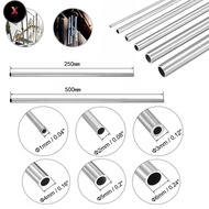 FS 1pcs 304 stainlesss steel round capillary tube 250mm 500mm long seamless straight tube 4x3mm/6x4m