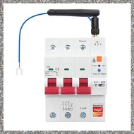 Tuya Smart WiFi RS485 3P+N MCB Breaker Prepaid Meter Timer Switch Voltage Current Protector Voice Co