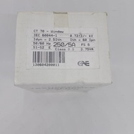 CT 70 CURRENT TRANSFORMERS 250/5A GAE Original