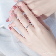 Ring Moonstone s925 Silver Women New Product Wholesale Ring Simple Single Ring Bracelet 7GZ1