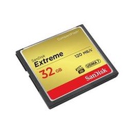 SanDisk Extreme CF 120M 32GB 記憶卡 專業攝影師和錄影師 高速記憶卡 (SD-CF120M-32G)