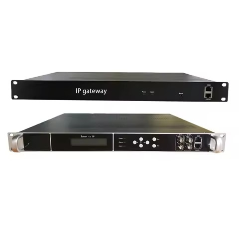 Tuner to IP Gateway CATV ENCODER Satellite receiver Dvb S2 to IP 8 channels 12 DVB-S2 to IP/ASI Gate