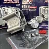 UMA RACING  HONDA RS150 RSX150 63MM COMPOSITE BLOCK WITH FORGEN PISTON KIT SET