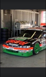 代上色剛完成 全新1/10 本田 雅各 Accord Castrol 中子修 上色RC車殼 合TT01 TT02 190mm 用