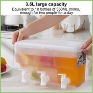 Drink Dispenser 3.5L Lemonade Dispenser Drink Container with Faucet Spigot Fridge Beverage Drink Dispenser for tammy