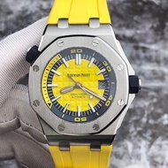 Audemars Piguet Audemars Piguet Royal Oak Series 15710 Yellow Disc Stainless Steel Material Men's Au