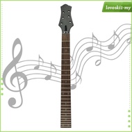 [LovoskibcMY] Electric Guitar Neck Replacements, 24 Frets Electric Guitar Neck Rosewood
