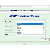 Epson Resetter L3210 and more