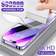 iPhone11 11Pro 11ProMax 3Pcs 9999D Full Cover HD Clear Soft Hydrogel Film For iPhone 11 Pro Xs Max 8