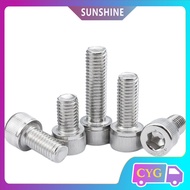 304 Stainless Steel Cup Head Hexagon Socket Screw Extended Cylindrical Head Bolt M10 M12 M14 * L12-2