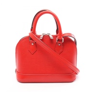[二手] 路易威登LOUIS VUITTON單肩包 Nano Alma Epi Coquelicot 2WAY M50516 虞美人皮革 Nano Alma 女士二手 A