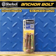 Sherlock Concrete Wall Anchor Bolt Anchor Bolt 10 x 50 mm (content: 5 pcs)
