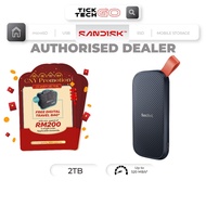 SanDisk Portable SSD 1TB 2TB 520MB/s E30 Type-C