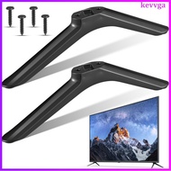 🏠 Universal TV Stand Legs with Screws, 2pcs TV Feet, Table Holder Base for 32 Inch TVs